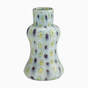 Millefiori Murano Glass Vase from Fratelli Toso, 1910-KJP-1210094