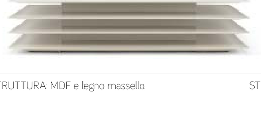 MILLEFOGLIE AM041 - Coffee table (Noce canaletto)