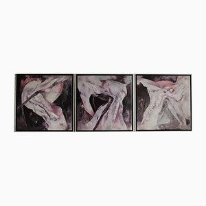 Milo Magnani, Reclothing, 2009, Oil on Canvas, Framed, Set of 3-IV-1137238