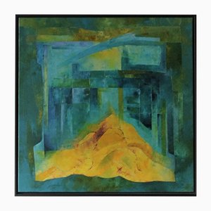 Milo Magnani, The Green House, 2002, Oil on Canvas, Framed-IV-1137219