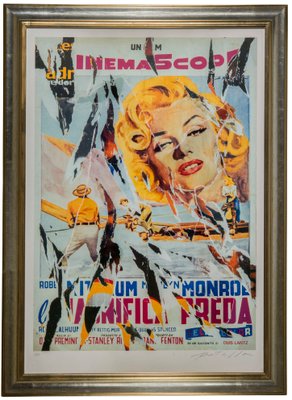 Mimmo Rotella, Composition, Silkscreen, 1970s-MAX-1779986