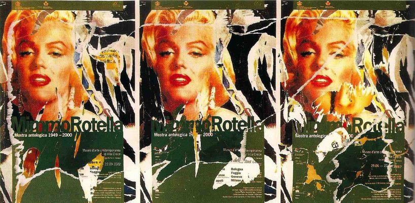 Mimmo Rotella, Homage to Marilyn, Seridécollage-KHH-2036442