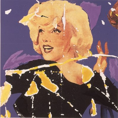 Mimmo Rotella: Marilyn, the Faces, Silkscreen and Collage-PLZ-942306