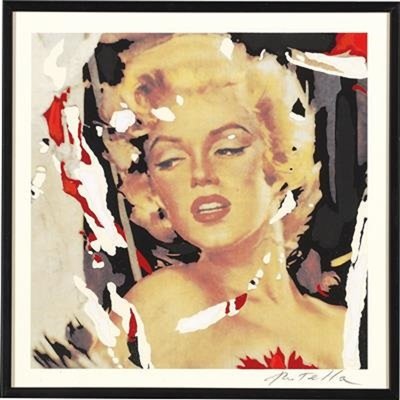 Mimmo Rotella: Marilyn, the Faces, Silkscreen and Collage-PLZ-942321