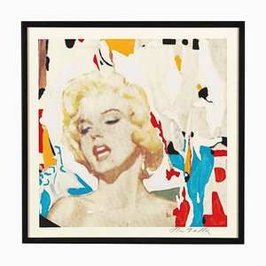 Mimmo Rotella: Marilyn, the Faces, Silkscreen and Collage-PLZ-942317