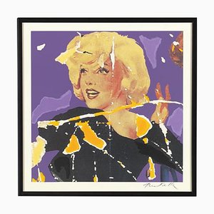 Mimmo Rotella: Marilyn, the Faces, Silkscreen and Collage-PLZ-942306