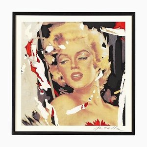 Mimmo Rotella: Marilyn, the Faces, Silkscreen and Collage-PLZ-942321