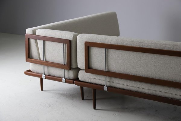 Minerva Corner Sofa by Peter Hvidt & Orla Mølgaard-Nielsen, 1950s-DXL-1750898