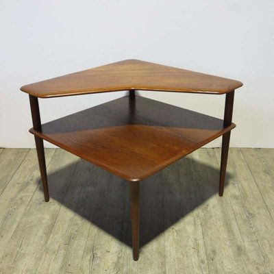 Minerva Teak Side Table by Peter Hvidt & Orla Mølgaard-Nielsen for France & Søn/France & Daverkosen, 1950s-WK-572487