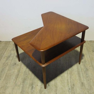 Minerva Teak Side Table by Peter Hvidt & Orla Mølgaard-Nielsen for France & Søn/France & Daverkosen, 1950s-WK-572487