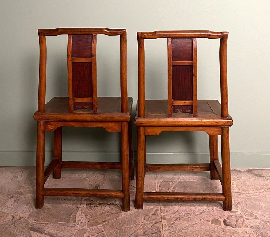 Ming Dynasty Chinese Ceremonial Chairs, 1870s, Set of 4