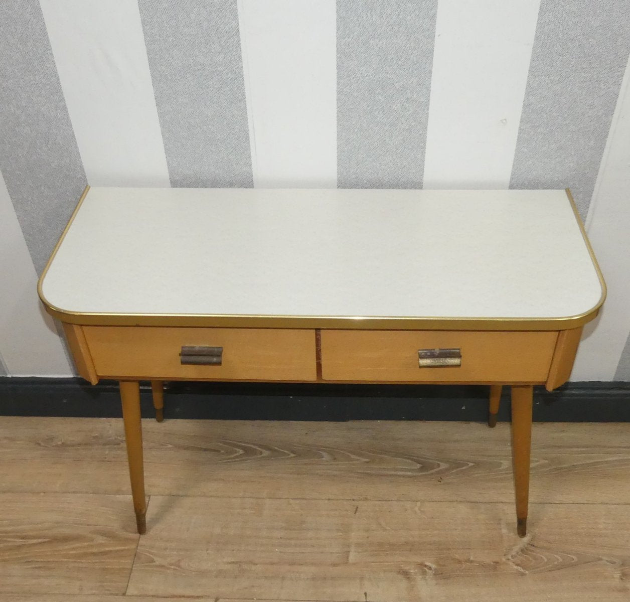 Mini Chest of Drawers on Legs with 2 Drawers, 1950s