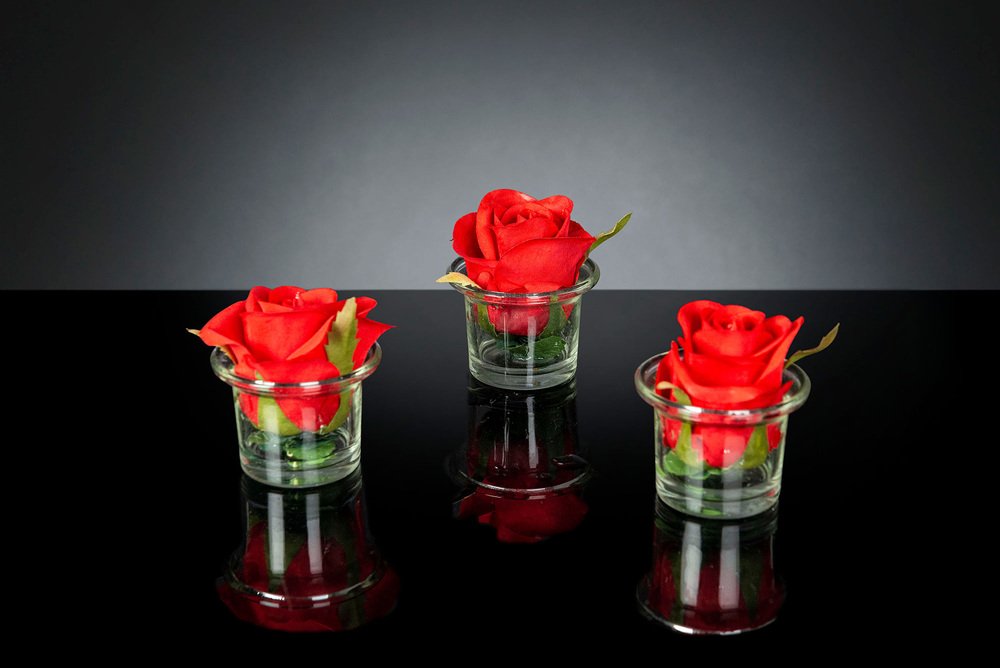 Mini Italian Eternity Segnaposto Rose Set Arrangement Composition from VGnewtrend