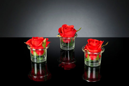 Mini Italian Eternity Segnaposto Rose Set Arrangement Composition from VGnewtrend