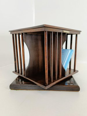 Miniature Brown Bookcase, 1890s-ZCH-1818146