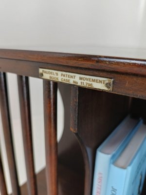 Miniature Brown Bookcase, 1890s-ZCH-1818146