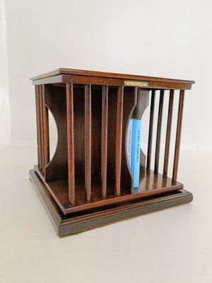 Miniature Brown Bookcase, 1890s-ZCH-1818146