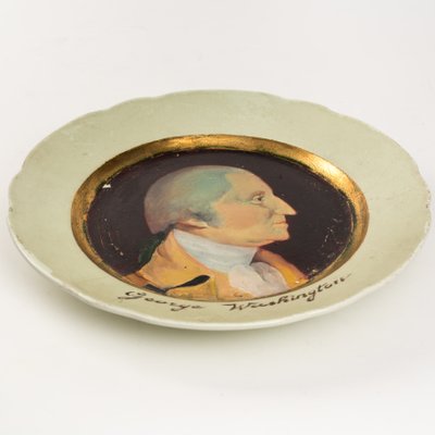 Miniature Portrait of George Washington in Faience-FSD-1107188