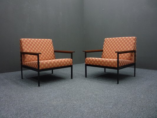 Minimalist Armchairs by Rolf Grunow for Walter Knoll, 1960s, Set of 2-UG-1750117