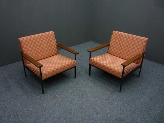 Minimalist Armchairs by Rolf Grunow for Walter Knoll, 1960s, Set of 2-UG-1750117