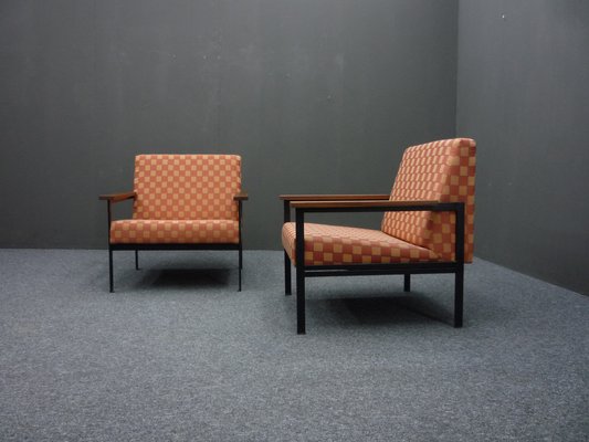 Minimalist Armchairs by Rolf Grunow for Walter Knoll, 1960s, Set of 2-UG-1750117