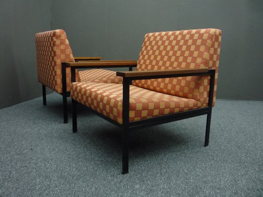 Minimalist Armchairs by Rolf Grunow for Walter Knoll, 1960s, Set of 2-UG-1750117