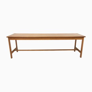 Minimalist Bench in Teak, Sweden, 1960s-GEK-1751653