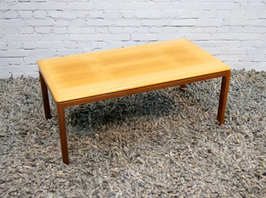 Minimalist Coffee Table in Teak, Denmark, 1960s-QFD-1063869