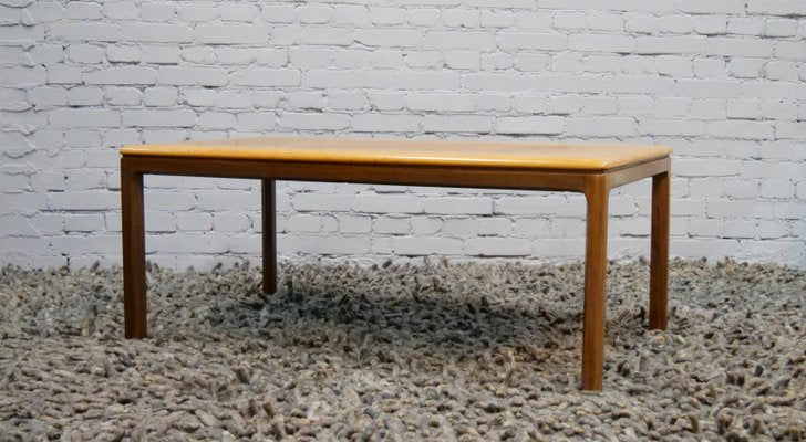 Minimalist Coffee Table in Teak, Denmark, 1960s-QFD-1063869