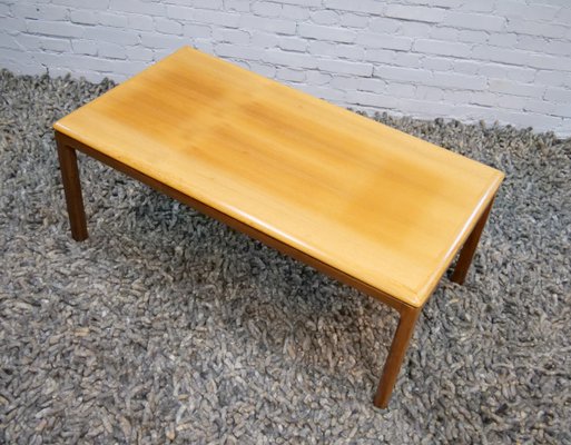 Minimalist Coffee Table in Teak, Denmark, 1960s-QFD-1063869