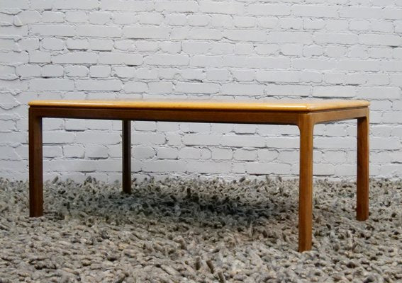 Minimalist Coffee Table in Teak, Denmark, 1960s-QFD-1063869