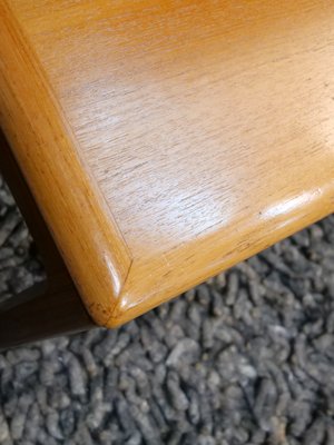 Minimalist Coffee Table in Teak, Denmark, 1960s-QFD-1063869