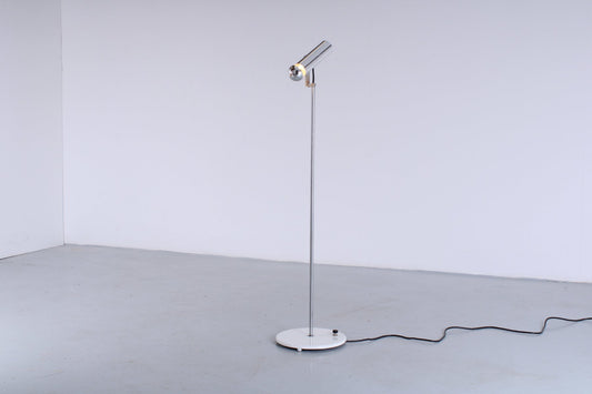 Minimalist Concord Floor Light by John and Sylvia Reid, 1970s