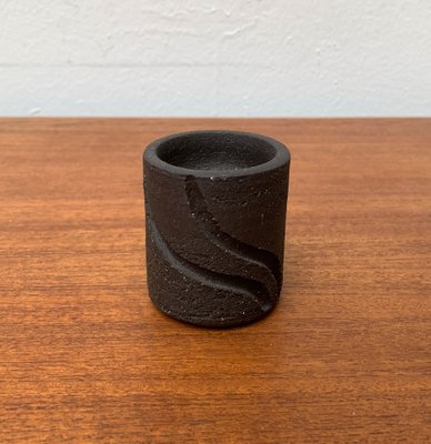 Minimalist Danish Ceramic Candleholder from Lehmann Pottery, 1960s-UAH-1319302