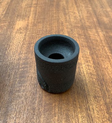 Minimalist Danish Ceramic Candleholder from Lehmann Pottery, 1960s-UAH-1319302