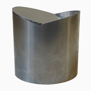 Minimalist Danish Stainless Steel Ashtray by Roelandt for Stelton, 1980s-LCR-1048847