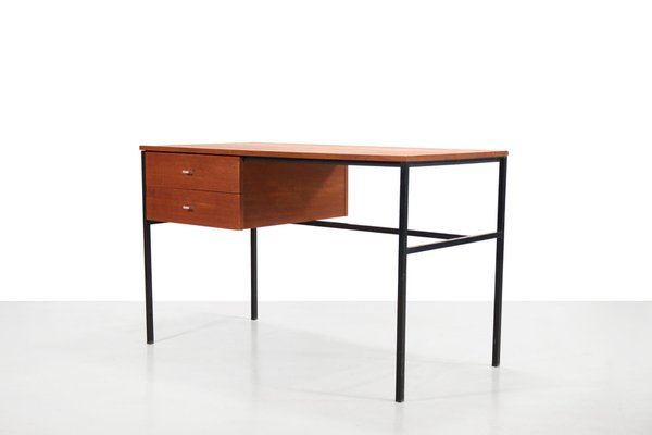 Minimalist Etudiant Desk in Teak by Pierre Guariche for Meurop, 1960s-BQ-2042269