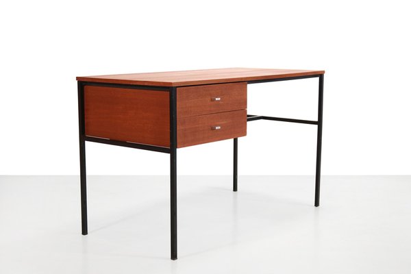 Minimalist Etudiant Desk in Teak by Pierre Guariche for Meurop, 1960s-BQ-2042269