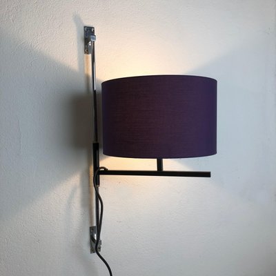 Minimalist Metal Adjustable Wall Light from Cosack, Germany, 1960s-QZ-1134663