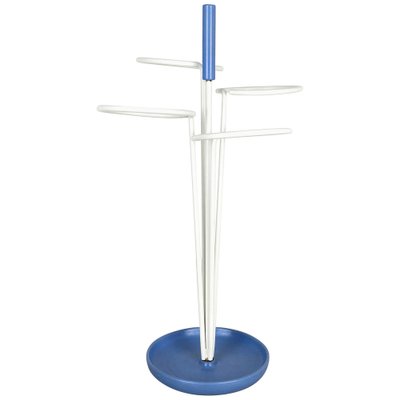 Minimalist Metal Pop Art Umbrella Stand in the Style of Matégot, Germany, 1960s-QZ-1130159