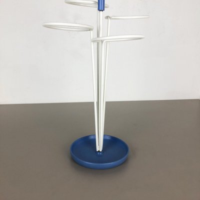 Minimalist Metal Pop Art Umbrella Stand in the Style of Matégot, Germany, 1960s-QZ-1130159