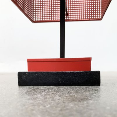 Minimalist Perforated Steel Umbrella Stand, 1960s-UAH-1313092