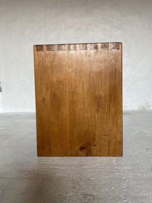 Minimalist Solid Desk in Oak, France, 1960s-KL-1287238