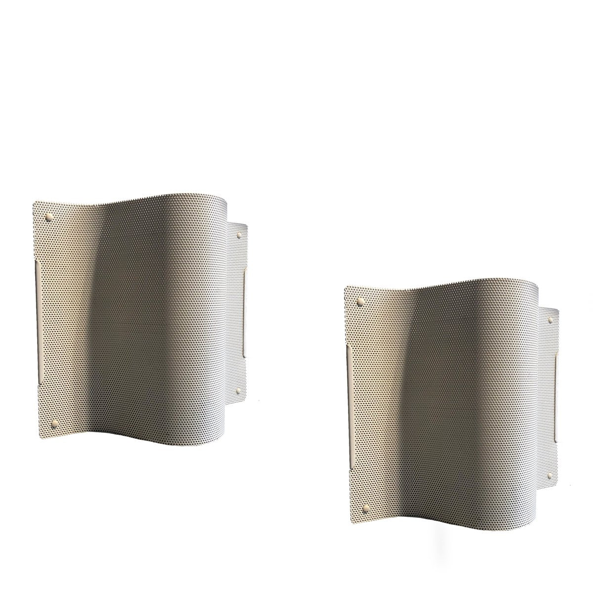 Minimalist Swedish Sconces by Börge Lindau & Bo Lindekrantz for Zero, 1990s, Set of 2