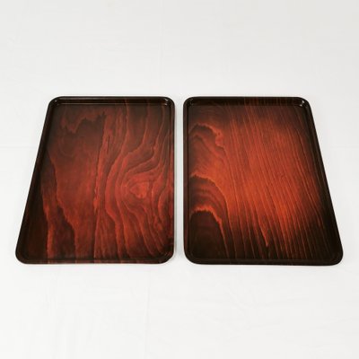 Minimalist Trays by Gerling, Germany, 1960s, Set of 2-ZTG-1756529