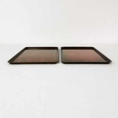 Minimalist Trays by Gerling, Germany, 1960s, Set of 2-ZTG-1756529