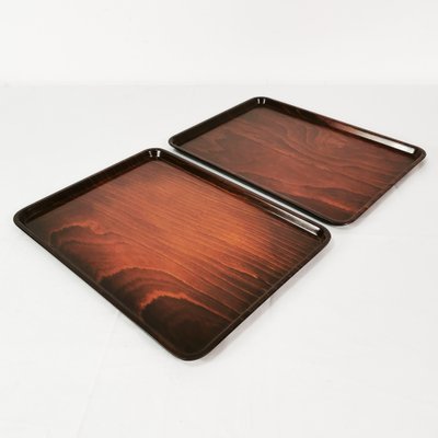 Minimalist Trays by Gerling, Germany, 1960s, Set of 2-ZTG-1756529