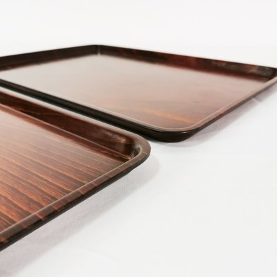 Minimalist Trays by Gerling, Germany, 1960s, Set of 2-ZTG-1756529