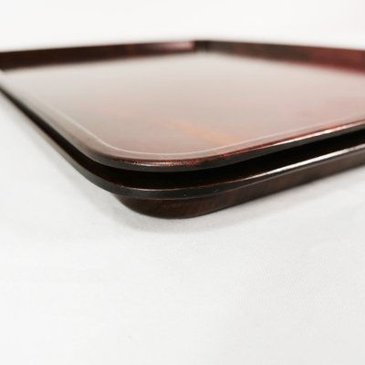 Minimalist Trays by Gerling, Germany, 1960s, Set of 2-ZTG-1756529