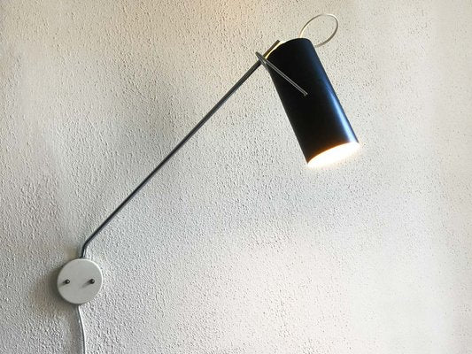 Minimalist Wall Lamp from Raak, 1950s-RPY-1794289